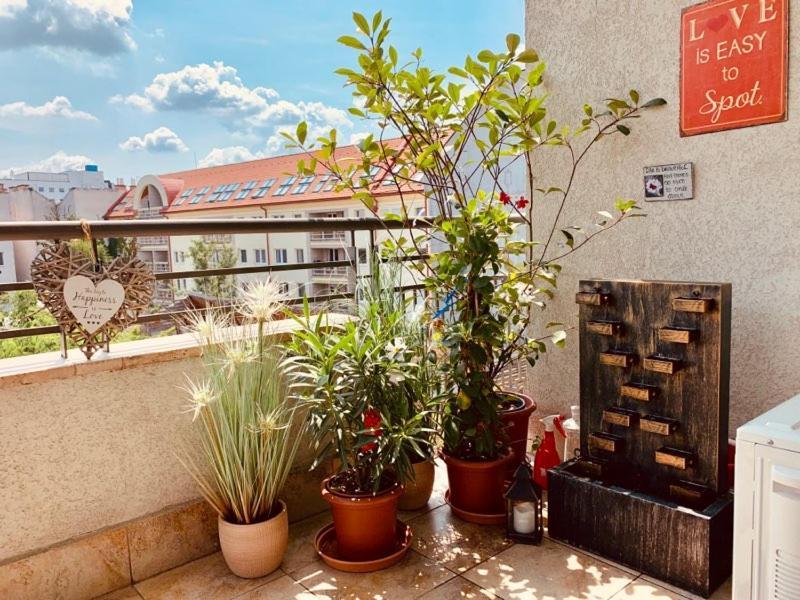 Sunny Deluxe Apt. & Terrace Budapest Exterior foto